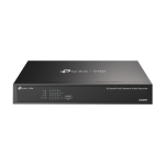NVR 4K, 8 canale max. 8MP, 8 porturi PoE, Buget PoE 53W, Audio IN/OUT, 1 x SATA, 1U - TP-Link VIGI
