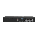 NVR 4K, 8 canale max. 8MP, 8 porturi PoE, Buget PoE 53W, Audio IN/OUT, 1 x SATA, 1U - TP-Link VIGI - imagine 2