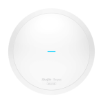 Access Point Wi-Fi 6, AX1800 Dual-Band, 1 x RJ45 Gigabit, PoE IN, Cloud Management - Ruijie