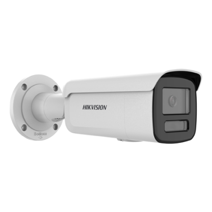 Camera IP 4MP, Exterior, ColorVu3, LED/IR 60m, Card, PoE - HikVision DS-2CD2T47G3-LIY-2.8mm-BLACK