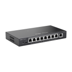 Switch L2, 8 x RJ45 1G PoE, 1 x RJ45 1G, Cloud Management - Ruijie Reyee
