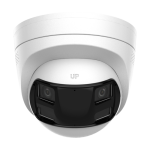 Camera IP Dual lens 6MP, 2 x lentila 2.8mm 180°, IR & WL 30m ColorVu, Audio+Stroboscop - HIKVISION
