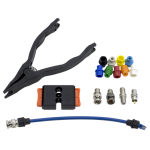Kit automatizare poarta culisanta 600kg cu motor 24V, detectie obstacole si soft start - BFT Italia B600