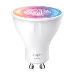 Bec LED RGB inteligent, Wi-Fi, GU10, 3.7W, 350 lm, lumina 2200-6500K - TP-Link TAPO L630