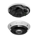 Camera IP H6A Fisheye, 8MP, lentila 1.4 mm, wide 360°, IR 17m, Analiza video, IP67 - Avigilon - imagine 3