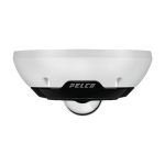 Camera IP Fisheye, 12MP, lentila 1.74 mm, wide 360°, IR 22m, Analiza video, IP67 - Pelco