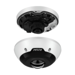 Camera IP Fisheye, 12MP, lentila 1.74 mm, wide 360°, IR 22m, Analiza video, IP67 - Pelco - imagine 2