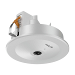 Camera IP Fisheye de interior, 12MP, lentila 1.74 mm, wide 360°, Analiza video - Pelco
