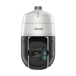 Camera IP PTZ, 8MP, zoom optic 20X, IR 200m, Wiper, Auto-tracking, Analiza video, IP67 - Pelco