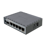 Router hEX, 5 porturi RJ45 Gigabit, 1 x SFP 2.5G, 1 x PoE Out, USB, PoE In - MikroTik - imagine 2