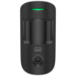 Detector de miscare PIR cu camera, Superior MotionCam HD (PhOD) anti-masking, wireless, negru - AJAX