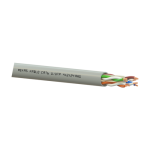 Cablu U/UTP, cat 6, 4x2x23 AWG, Cupru, 305m - Mekas Kablo