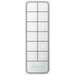 Tastatura Superior Keypad Outdoor, Fibra alb- AJAX