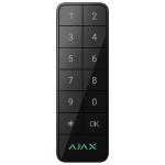 Tastatura Superior Keypad Outdoor, Fibra negru- AJAX