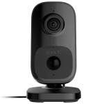 Camera Indoorcam IP, interior, 4MP, lentila fixa, PIR, IR 8m, negru– AJAX