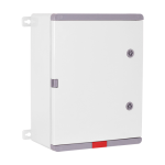 Cutie distributie IP67 din ABS gri, usa mata, placa metalica, 300x400x220 mm - OEM PD304022