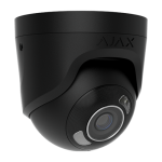 Camera turret IP 8.0MP, lentila 2.8 mm, IR 50m, WL 50m, PoE, negru - AJAX - imagine 2