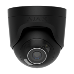 Camera turret IP 5.0MP, lentila 2.8 mm, IR 50m, WL 50m, PoE, negru - AJAX