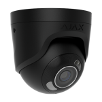 Camera turret IP 5.0MP, lentila 2.8 mm, IR 50m, WL 50m, PoE, negru - AJAX - imagine 2