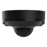 Camera mini dome IP 8.0MP, lentila 2.8 mm, IR 15m, WL 15m, PoE, negru - AJAX