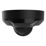 Camera mini dome IP 8.0MP, lentila 2.8 mm, IR 15m, WL 15m, PoE, negru - AJAX - imagine 3