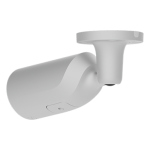 Camera supraveghere exterior IP Ajax BulletCam, 5 MP, 2.8 mm, IR 35 m, microfon, slot card, detectie om/vehicul/animal prin AI, PoE, alb - imagine 5