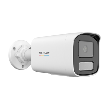 Camera IP 4MP, Exterior, LED / IR 50m, Card, Microfon, Difuzor, PoE, 2.8mm - HikVision DS-2CD1T47G3H-LIUF/SL(2.8MM)