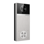 Post exterior videointerfon IP 4MP WiFi 6 microfon difuzor PoE slot card microSD - HikVision DS-KV6114-MWBE1