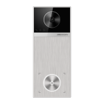Post exterior videointerfon IP 4MP WiFi 6 microfon difuzor PoE slot card microSD - HikVision DS-KV6114-MWBE1 - imagine 2