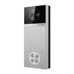 Post exterior videointerfon IP 4MP WiFi 6 microfon difuzor PoE slot card microSD - HikVision DS-KV6114-MWBE1 - imagine 3