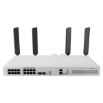 Switch L3, Wi-Fi 6 Dual-Band, 8 x RJ45 1G PoE, 8 x RJ45 1G, 2 x SFP+ 10G, 2 x AC, 1U - MikroTik - imagine 2