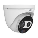 Camera Termica Dual Spectrum Lighthunter, 4MP, lentila 2.6mm, IR 30m, Audio, Analiza video, Alarma - UNV - imagine 2