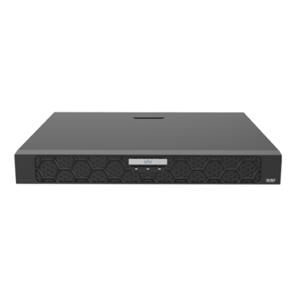 NVR 4K seria Prime, AcuSearch, 32 canale, max 16MP, 2 x SATA, Analiza video, Alarma I/O, 1U - UNV