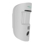 Detector de miscare PIR cu camera, Superior MotionCam AM (PhOD) anti-masking, wireless, alb - AJAX