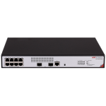 Switch 8xPoE Gigabit + 2xSFP, 130W, management - HikVision DS-3E2510P(B)