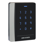 Cititor de carduri cu tastatura, citire Mifare 13.56MHz, Watchdog - HikVision DS-K1102AMK