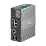 Switch industrial 4 x RJ45 1G PoE+/PoE++, 1 x SFP 1G, 1 x combo SFP/RJ45 1G, Managed - TP-Link Omada