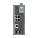 Switch industrial 4 x RJ45 1G PoE+/PoE++, 1 x SFP 1G, 1 x combo SFP/RJ45 1G, Managed - TP-Link Omada - imagine 2
