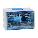 Bloc de distributie electrica, 2x7 poli, 125A - Plastim