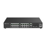 Switch L2, 16 x RJ45 1G PoE, 2 x SFP 1G, 2 x RJ45 1G, Cloud Management - Ruijie Reyee - imagine 2