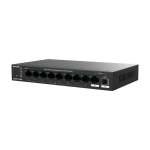 Switch 8 x RJ45 1G PoE, 1 x SFP 1G, 1 x RJ45 1G, 120W, Cloud Management - IP-COM