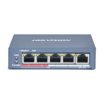 Switch POE 4 porturi - HikVision DS-3E0105P-E