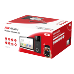 Kit videointerfon IP, 4MP, IR 3m, Wi-Fi 6, 2.4Ghz, PoE, IP65 - HIKVISION