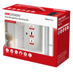 Kit terminal control acces TCP/IP cu Recunoastere faciala, Amprenta, Card Mifare, 2MP, WiFi, PoE - HIKVISION - imagine 2
