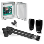 Kit automatizare porti batante 4m cu brat melcat pentru stalpi grosi - Motorline LINCE600-KIT - imagine 2