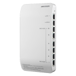 Distribuitor audio/video cu 8 porturi de 10/100 Mbps pentru VDP Hikvision - HikVision DS-KAD606-P