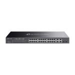 Switch Smart PoE 24 porturi, 222W Rackabil - TP-LINK TL-SL2428P