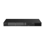 Switch L2, 24 x RJ45 1G PoE+, 2 x RJ45 1G, 2 x SFP 1G, Cloud Management - Ruijie Reyee