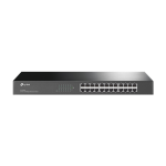 Switch 24 porturi 100Mbps, Rackabil, 3.57Mpps, MAC 8K - TP-LINK TL-SF1024 - imagine 2