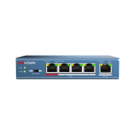 Switch 4 PoE +1 Uplink, 35W, 250m- HikVision DS-3E0105P-E/M(B)